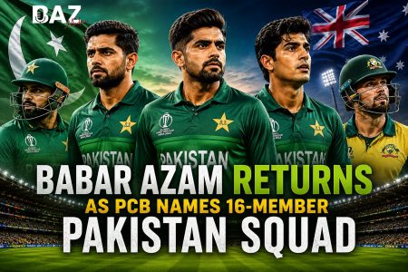 Babar Azam Returns in Pakistan Squad vs Australia        PCB ODI Squad 2026
