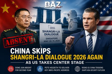 China Skips Shangri-La Dialogue 2026 Again as US Takes Center Stage in Asia-Pacific Security Talks