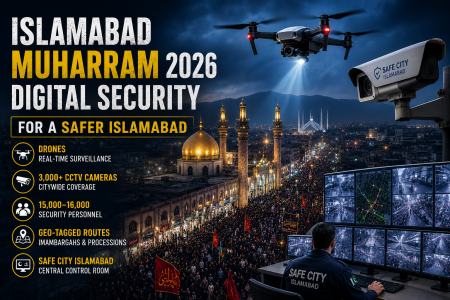 Islamabad to Monitor Muharram Gatherings with Drones and 3,000 CCTV Cameras in 2026