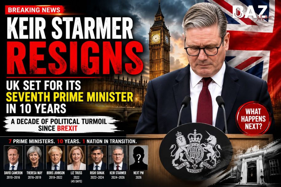 Keir Starmer Resigns: Why the UK Is About to Get Its Seventh Prime Minister in 10 Years