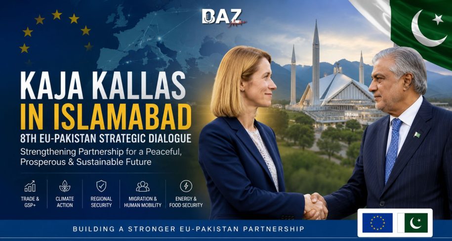Kaja Kallas Arrives in Islamabad for High-Stakes EU-Pakistan Strategic Dialogue