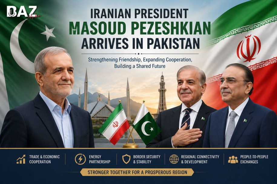 Iranian President Masoud Pezeshkian Arrives in Pakistan: Key Meetings, Trade Agenda, and Regional Implications