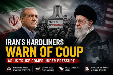 Iran’s Hardliners Accuse Government of a “Political Coup” as US Truce Faces Growing Pressure