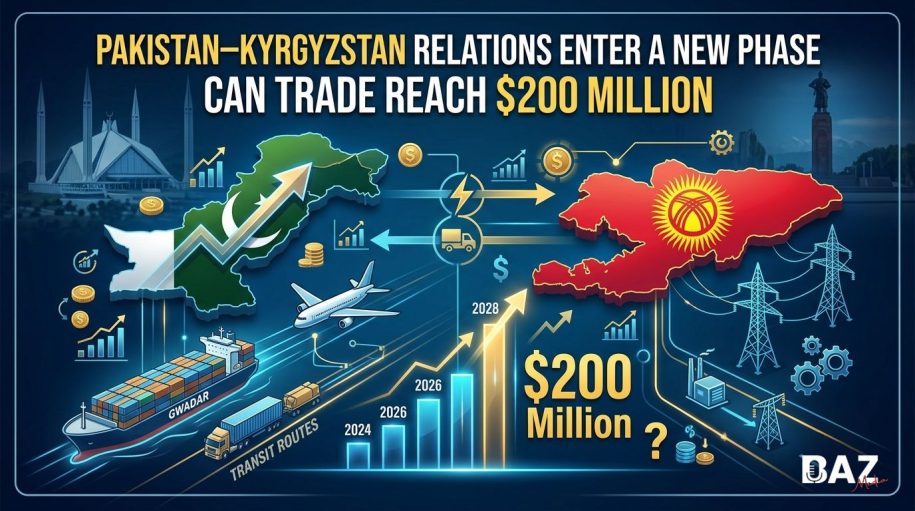 Pakistan-Kyrgyzstan Relations Enter a New Phase: Can Trade Reach $200 Million?