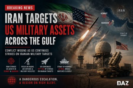 Iran Targets US Military Assets Across the Gulf as Regional Conflict Escalates