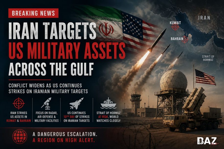 Iran Targets US Military Assets Across the Gulf as Regional Conflict Escalates