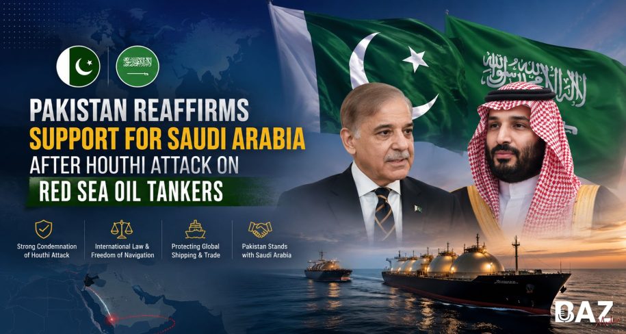 Pakistan Reaffirms Support for Saudi Arabia After Houthi Attack on Red Sea Oil Tankers
