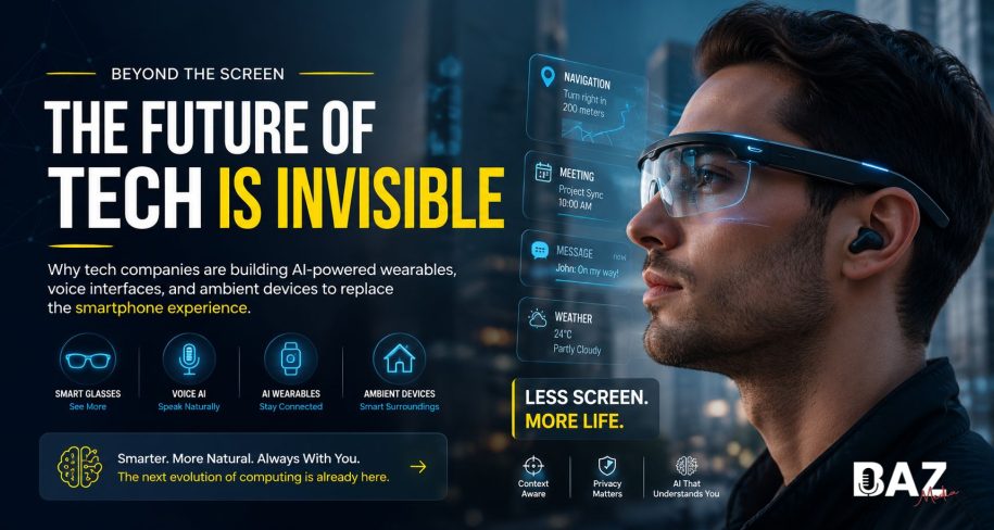 The Future Beyond Smartphones: Why Tech Companies Want to Replace Your Screen with AI Wearables
