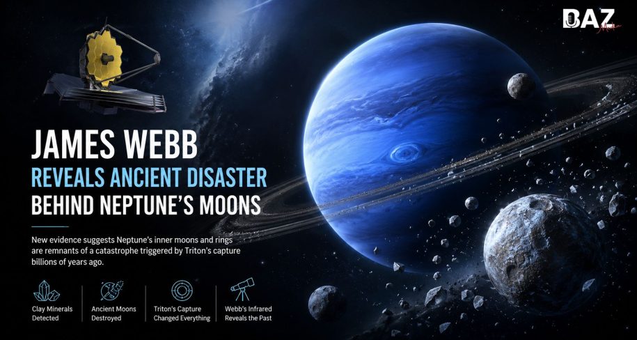 Ancient Disaster May Have Shaped Neptune’s Moons: James Webb Space Telescope Uncovers Billions-Year-Old Cosmic Collision