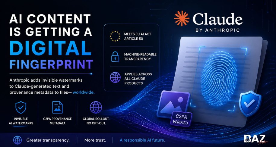 Anthropic Claude AI Watermarks: What the EU AI Act Means for AI-Generated Content Worldwide