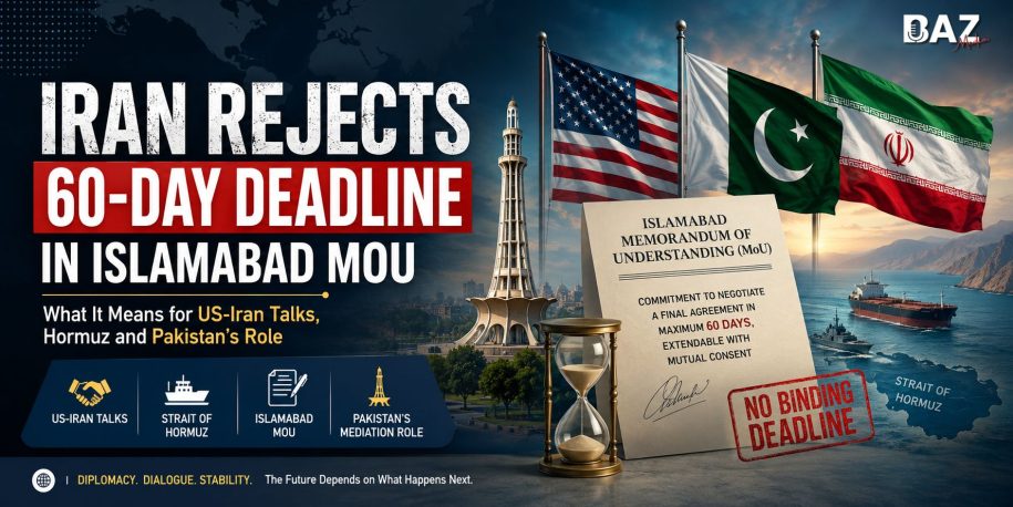 Iran Rejects 60-Day Deadline in Islamabad MoU: What It Means for US-Iran Talks and Hormuz