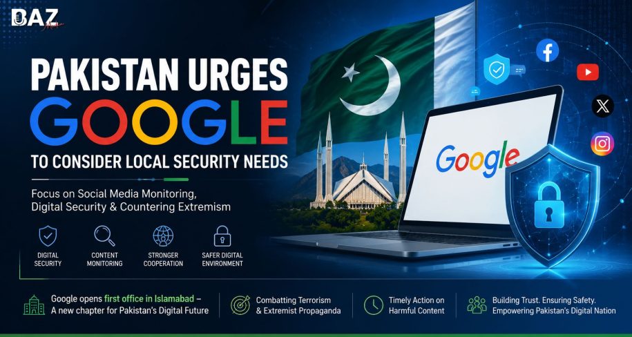 Pakistan Urges Google to Adapt Social Media Monitoring to Local Security Needs