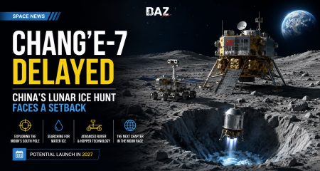 Chang’e-7 Moon Mission Delayed: What China’s Lunar Ice Hunt Means for the New Space Race