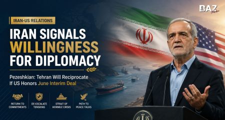 Iran Offers Conditional Olive Branch to US as Pezeshkian Calls for Return to June Interim Deal